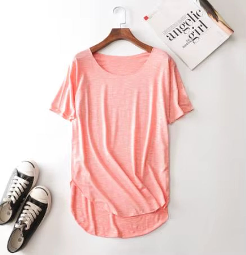 100% Bamboo Fiber Tee shirt– Biodegradable, Sustainable & Stylish 🌿👕