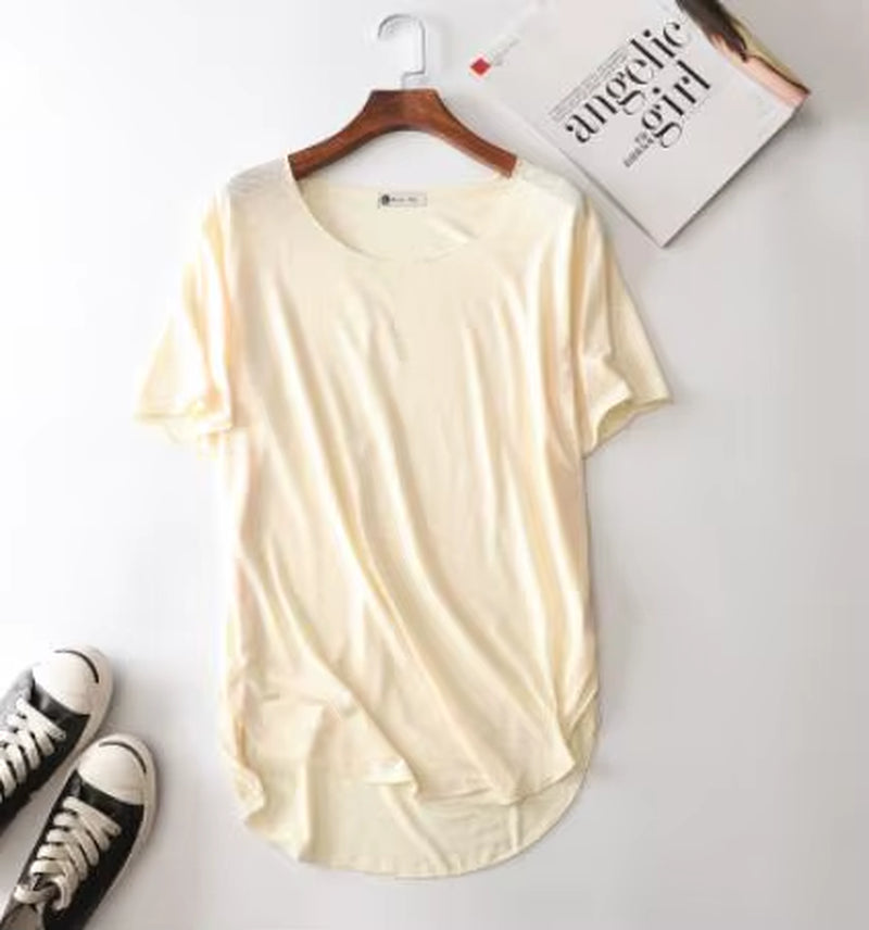 100% Bamboo Fiber Tee shirt– Biodegradable, Sustainable & Stylish 🌿👕