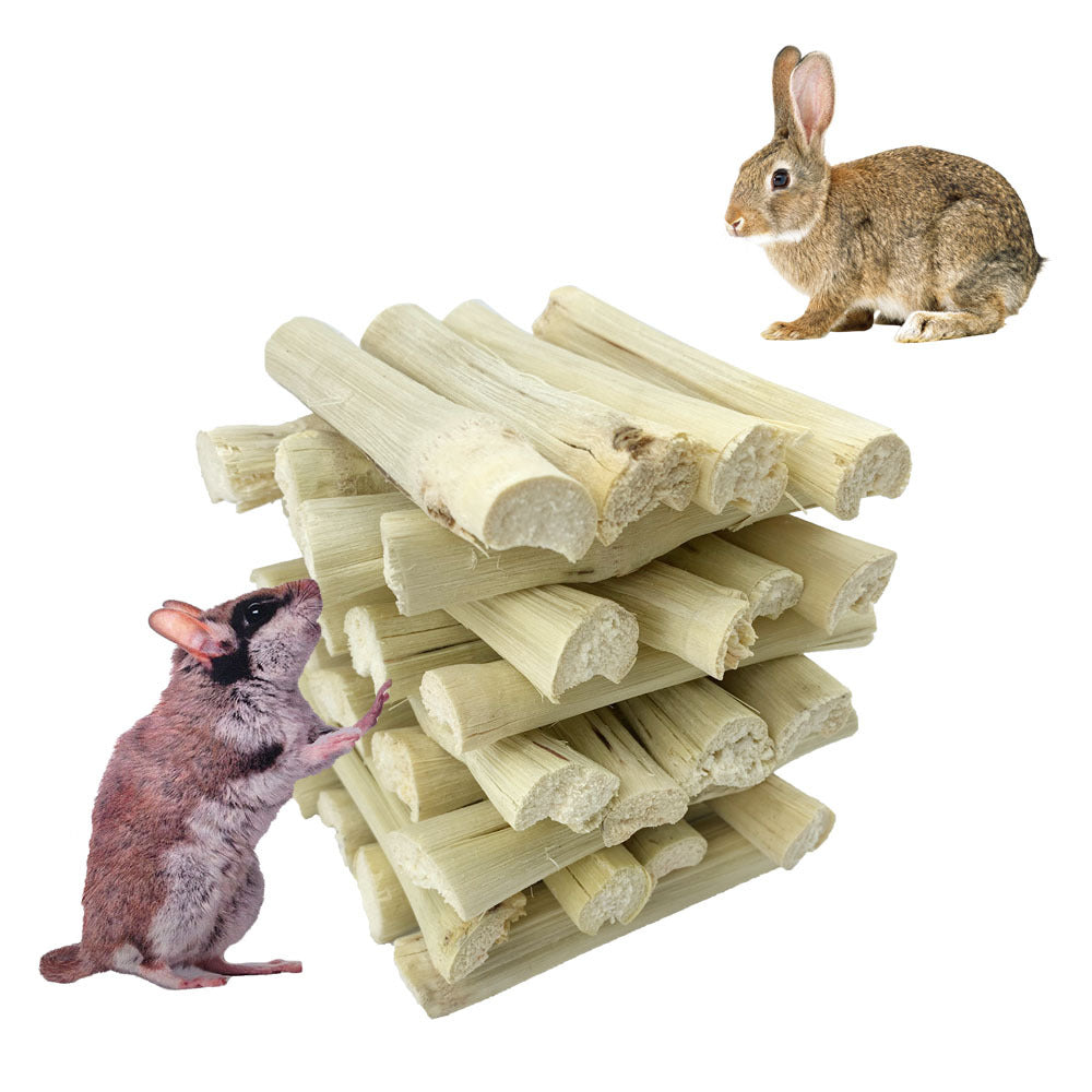 Eco-friendly Bamboo chew toy for small pets – Promotes dental health
