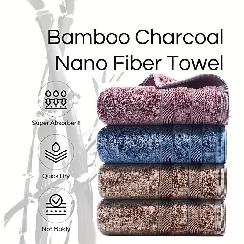 Eco-Conscious Luxury: Hypoallergenic Premium Bamboo Cotton Hand Towel – Natural, Sustainable & Ultra-Soft