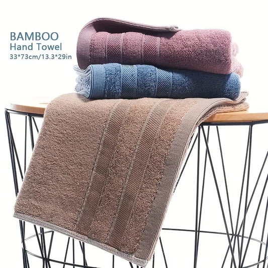 Eco-Conscious Luxury: Hypoallergenic Premium Bamboo Cotton Hand Towel – Natural, Sustainable & Ultra-Soft