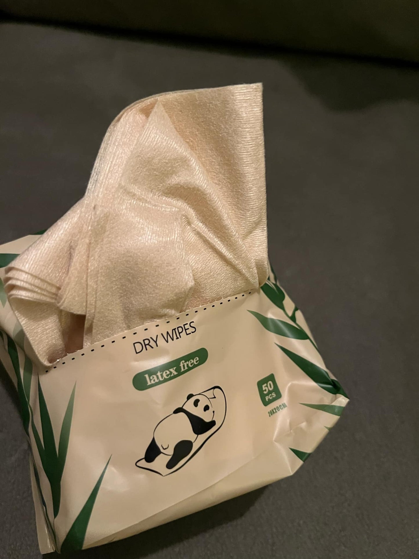 300 Bamboo Dry Wipes – Ultra Soft Disposable Facial Tissue for Sensitive Skin, Ideal for Baby Care & Personal Hygiene (6 Packs of 50 Sheets Each) – Sustainable, Eco-Friendly, Biodegradable & Hypoallergenic