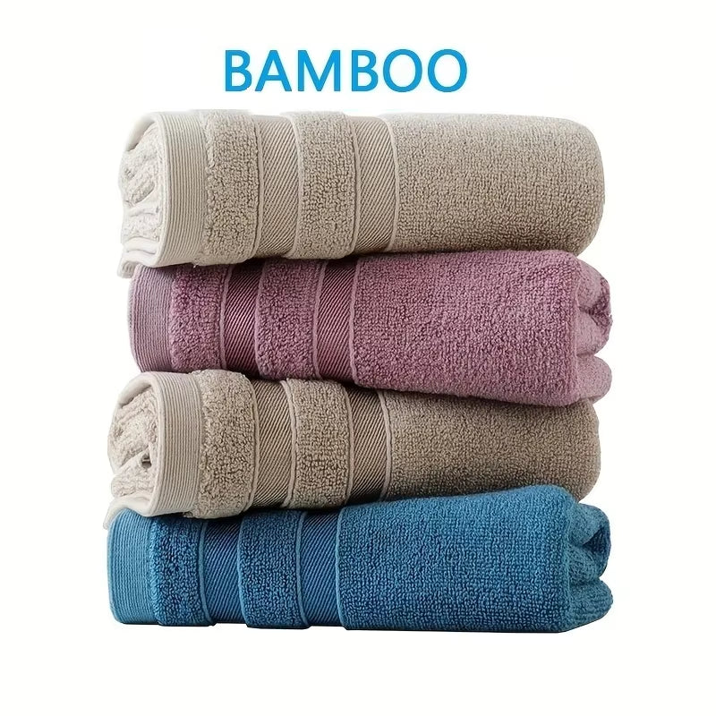 Eco-Conscious Luxury: Hypoallergenic Premium Bamboo Cotton Hand Towel – Natural, Sustainable & Ultra-Soft